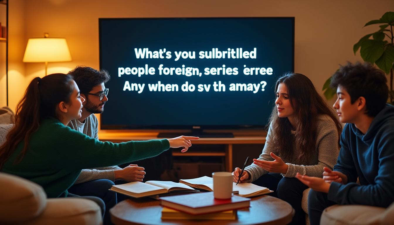 découvrez comment la traduction des séries tv influence la réception et l'expérience du public francophone à travers une étude approfondie.