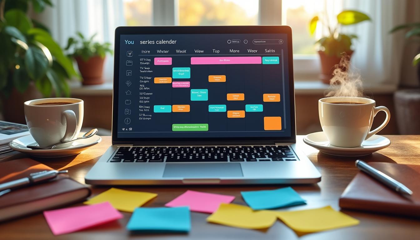 découvrez comment un calendrier série tv bien organisé peut améliorer votre expérience de visionnage en vous permettant de suivre facilement vos épisodes préférés et de ne jamais manquer une sortie.