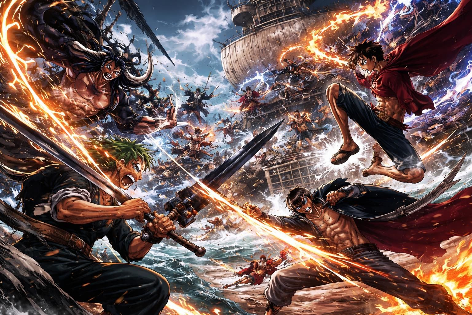 découvrez one piece 1123 : des combats épiques qui promettent de faire vibrer les fans avec un fan-service explosif et des moments inoubliables.